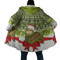 New Zealand Kakapo Christmas Cloak Maori Inspired Knitted Patterns LT9 - Polynesian Pride