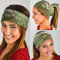 New Zealand Kakapo Christmas Neck Gaiter Maori Inspired Knitted Patterns LT9 - Polynesian Pride