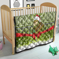 New Zealand Kakapo Christmas Quilt Maori Inspired Knitted Patterns LT9 - Polynesian Pride