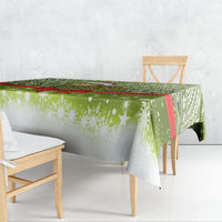 New Zealand Kakapo Christmas Tablecloth Maori Inspired Knitted Patterns LT9 - Polynesian Pride