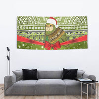 New Zealand Kakapo Christmas Tapestry Maori Inspired Knitted Patterns LT9 - Polynesian Pride