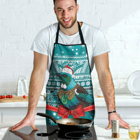 New Zealand Tui Bird Christmas Apron Maori Inspired Knitted Patterns LT9 - Polynesian Pride