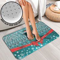 New Zealand Tui Bird Christmas Bathroom Set Maori Inspired Knitted Patterns LT9 - Polynesian Pride