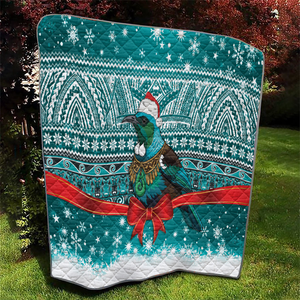 New Zealand Tui Bird Christmas Quilt Maori Inspired Knitted Patterns LT9 - Polynesian Pride
