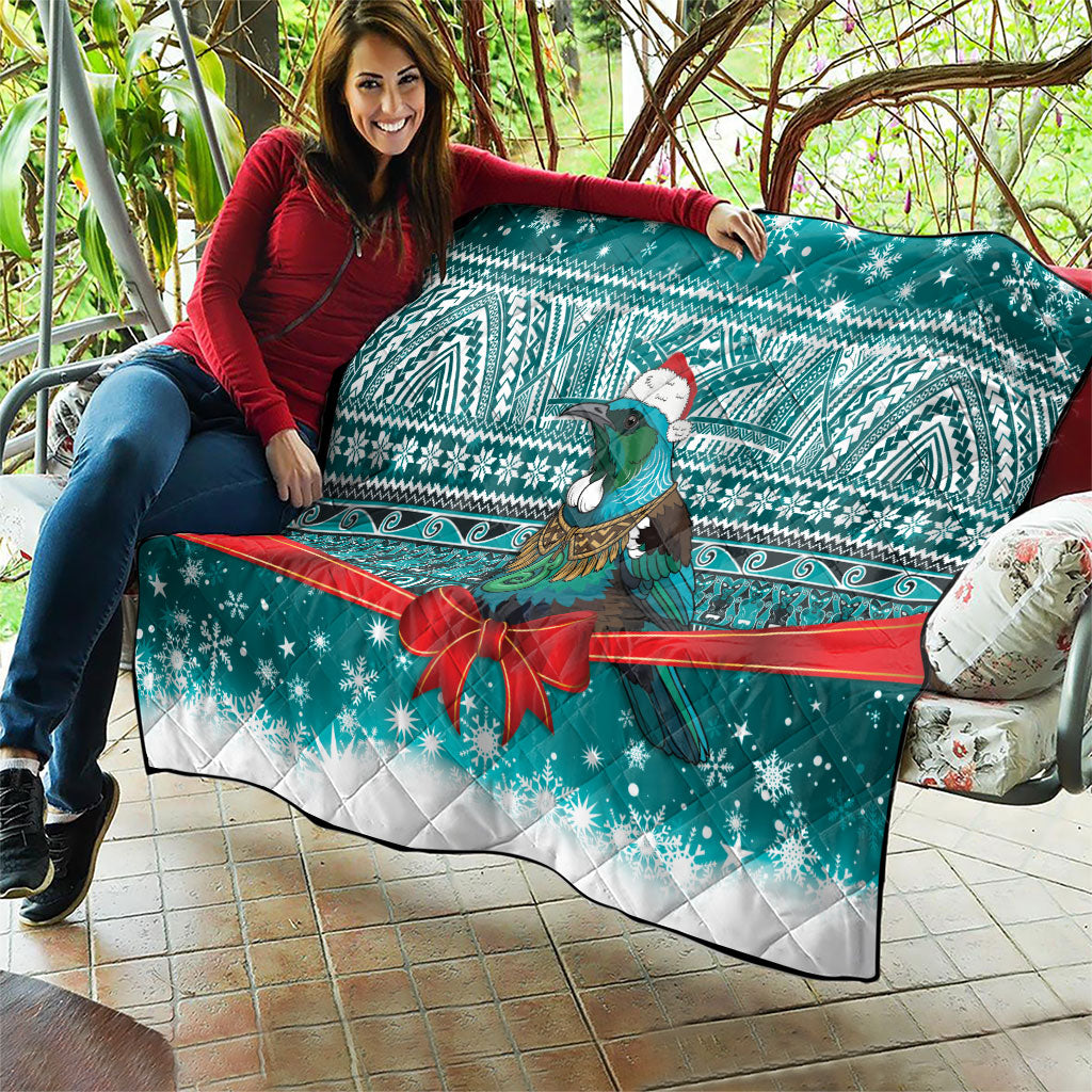 New Zealand Tui Bird Christmas Quilt Maori Inspired Knitted Patterns LT9 - Polynesian Pride