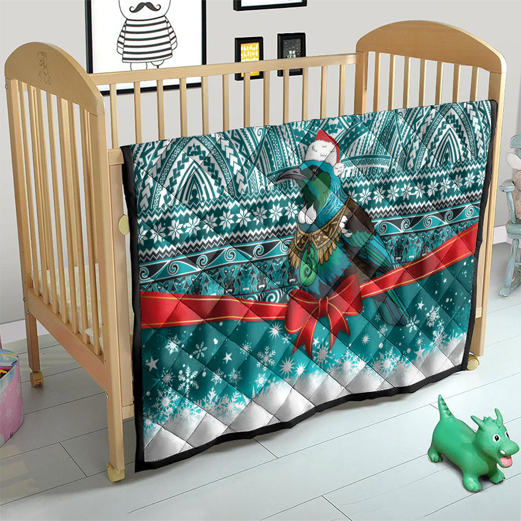 New Zealand Tui Bird Christmas Quilt Maori Inspired Knitted Patterns LT9 - Polynesian Pride
