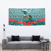 New Zealand Tui Bird Christmas Tapestry Maori Inspired Knitted Patterns LT9 - Polynesian Pride