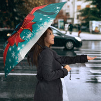 New Zealand Tui Bird Christmas Umbrella Maori Inspired Knitted Patterns LT9 - Polynesian Pride