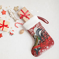 New Zealand Dolphin Terehu Christmas Stocking Maori Inspired Knitted Patterns LT9 - Polynesian Pride