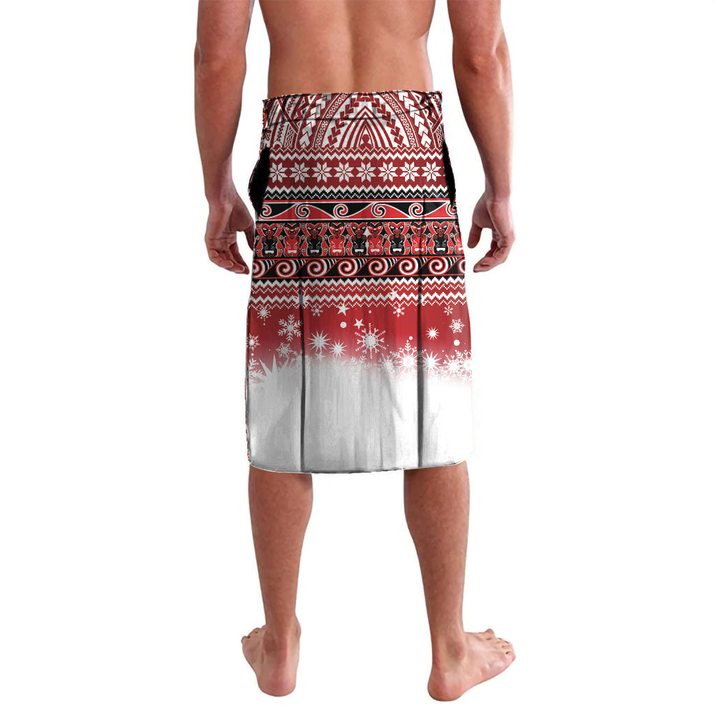 New Zealand Dolphin Terehu Christmas Lavalava Maori Inspired Knitted Patterns LT9 - Polynesian Pride