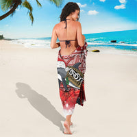 New Zealand Dolphin Terehu Christmas Sarong Maori Inspired Knitted Patterns LT9 - Polynesian Pride