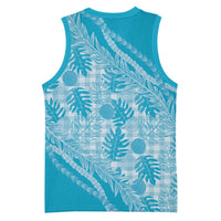 Hawaii Breadfruit Palaka Basketball Jersey Polu Maile Lei - Polynesian Pride