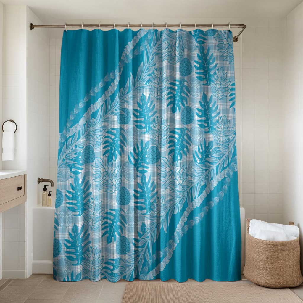 Hawaii Breadfruit Palaka Bathroom Set Polu Maile Lei - Polynesian Pride