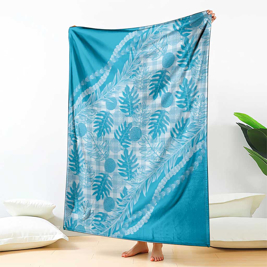 Hawaii Breadfruit Palaka Blanket Polu Maile Lei - Polynesian Pride