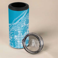 Hawaii Breadfruit Palaka 4 in 1 Can Cooler Tumbler Polu Maile Lei - Polynesian Pride