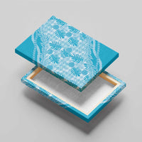 Hawaii Breadfruit Palaka Canvas Wall Art Polu Maile Lei - Polynesian Pride