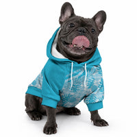 Hawaii Breadfruit Palaka Pet Hoodie Polu Maile Lei LT9 - Polynesian Pride
