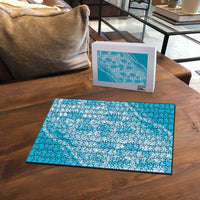 Hawaii Breadfruit Palaka Puzzle Polu Maile Lei - Polynesian Pride