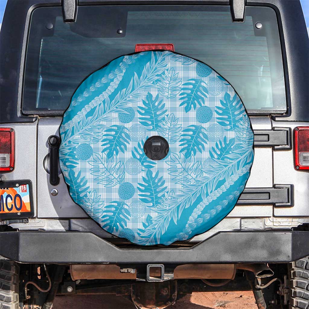 Hawaii Breadfruit Palaka Spare Tire Cover Polu Maile Lei - Polynesian Pride