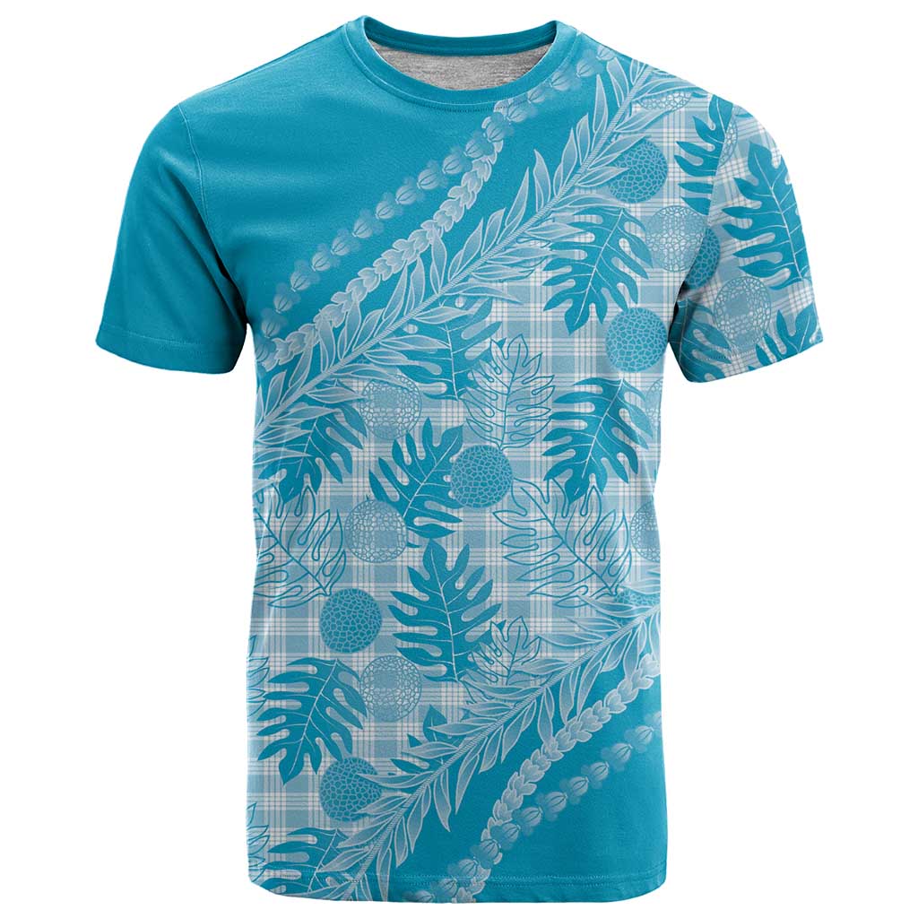 Hawaii Breadfruit Palaka T Shirt Polu Maile Lei - Polynesian Pride