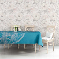 Hawaii Breadfruit Palaka Tablecloth Polu Maile Lei - Polynesian Pride