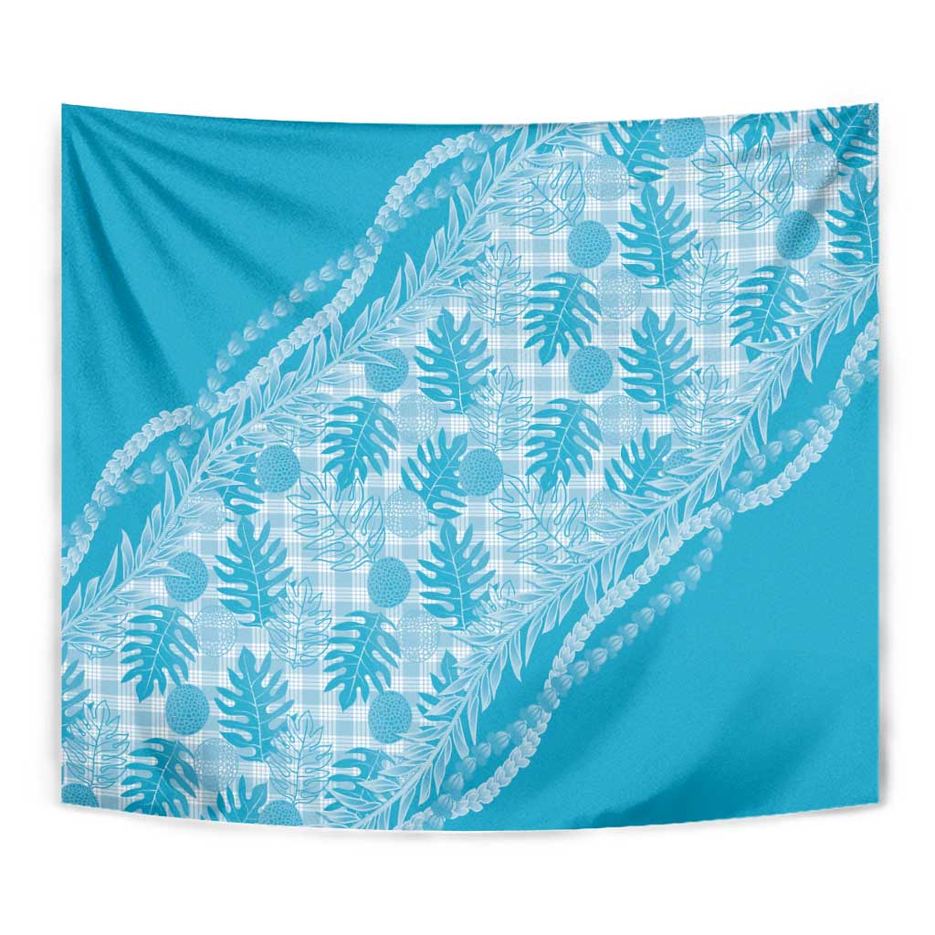 Hawaii Breadfruit Palaka Tapestry Polu Maile Lei - Polynesian Pride