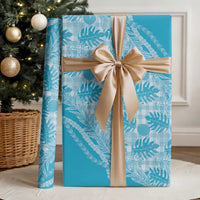 Hawaii Breadfruit Palaka Wrapping Paper Polu Maile Lei - Polynesian Pride