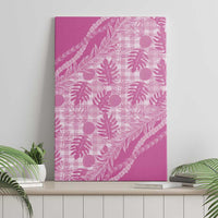 Hawaii Breadfruit Palaka Canvas Wall Art Omaomao Ulaula Maile Lei - Polynesian Pride
