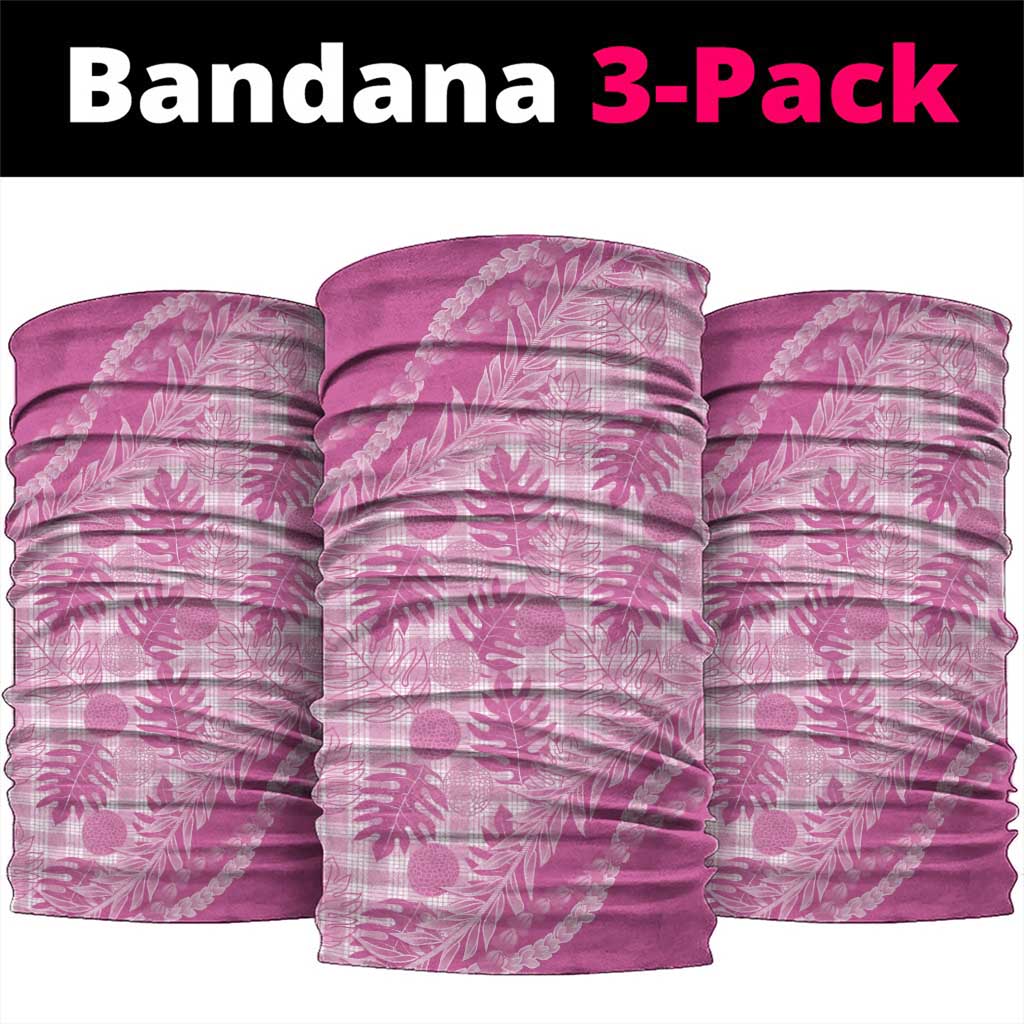 Hawaii Breadfruit Palaka Neck Gaiter Omaomao Ulaula Maile Lei - Polynesian Pride