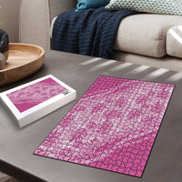 Hawaii Breadfruit Palaka Puzzle Omaomao Ulaula Maile Lei - Polynesian Pride