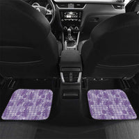 Hawaii Breadfruit Palaka Car Mats Poni Maile Lei - Polynesian Pride