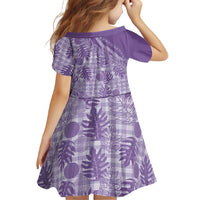 Hawaii Breadfruit Palaka Family Matching Short Sleeve Bodycon Dress and Hawaiian Shirt Poni Maile Lei LT9 - Polynesian Pride