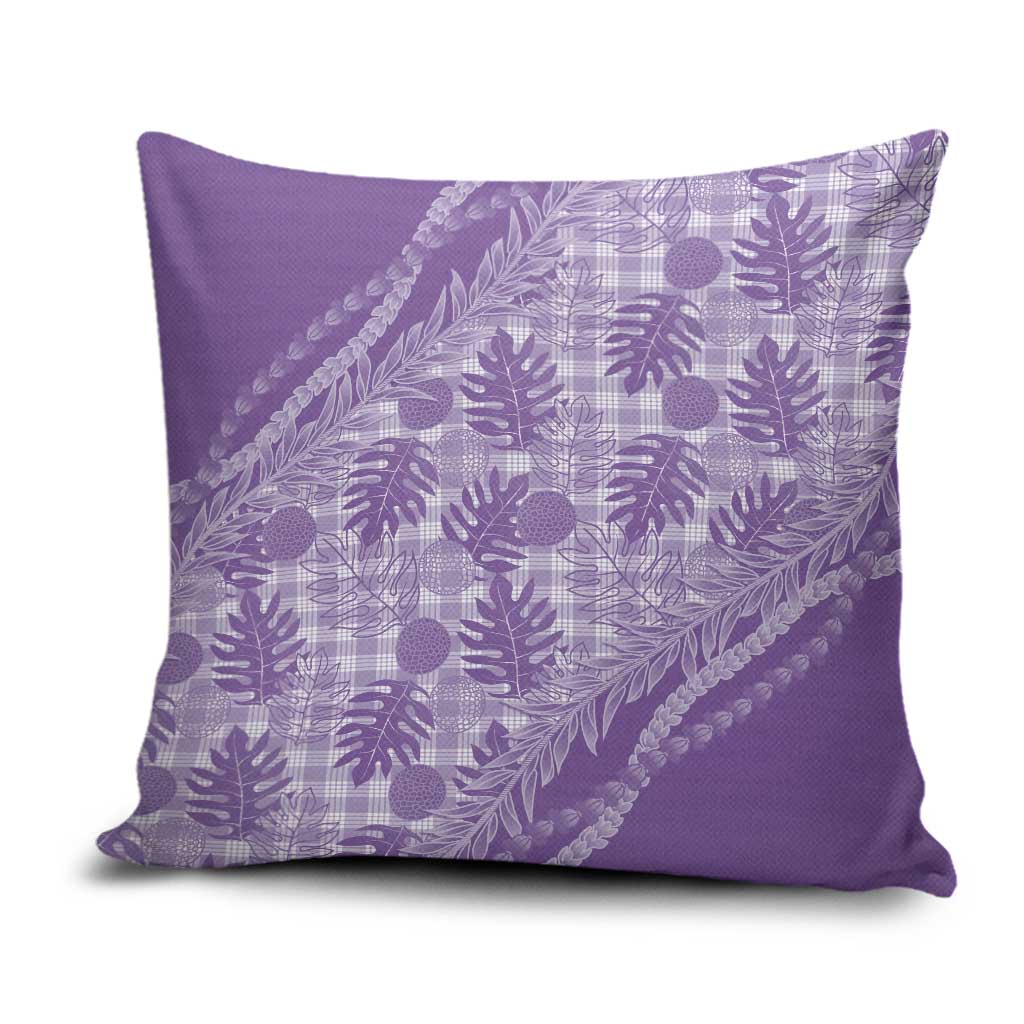 Hawaii Breadfruit Palaka Pillow Cover Poni Maile Lei - Polynesian Pride