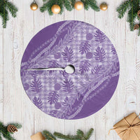 Hawaii Breadfruit Palaka Tree Skirt Poni Maile Lei - Polynesian Pride