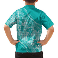 Hawaii Breadfruit Palaka Hawaiian Shirt Polu Opal Maile Lei - Polynesian Pride