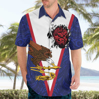 American Samoa Heart Tribal Personalized Hawaiian Shirt Polynesian Patterns LT9 - Polynesian Pride