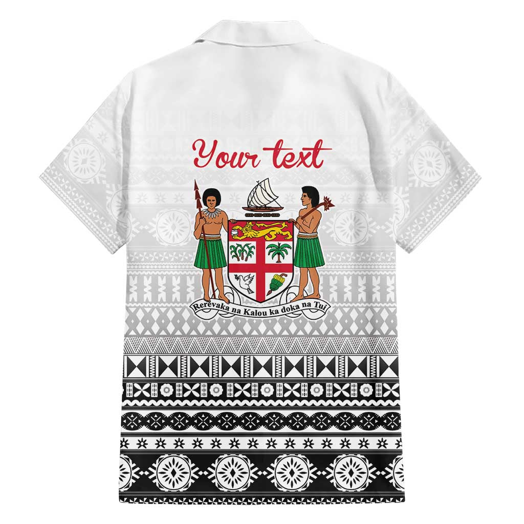 Fiji Heart Tribal Personalised Family Matching Off Shoulder Maxi Dress and Hawaiian Shirt Polynesian Patterns