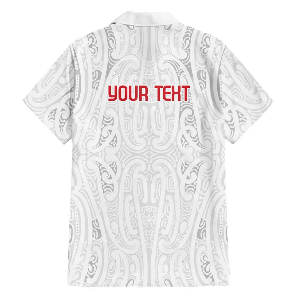 New Zealand Maori Heart Tribal Personalised Family Matching Off Shoulder Maxi Dress and Hawaiian Shirt Polynesian Patterns LT9 - Polynesian Pride