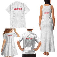 New Zealand Maori Heart Tribal Personalised Family Matching Tank Maxi Dress and Hawaiian Shirt Polynesian Patterns LT9 - Polynesian Pride