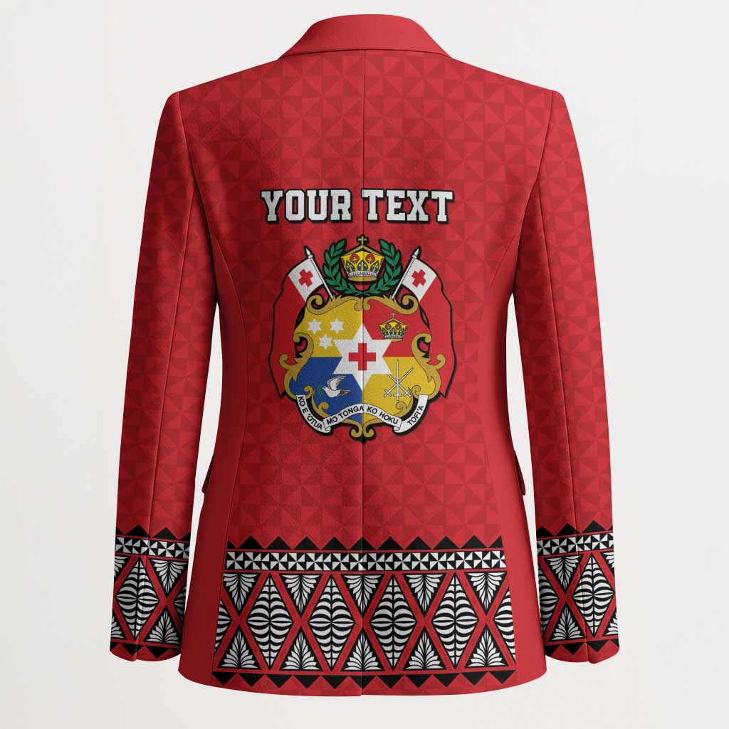 Tonga Heart Tribal Personalised Blazer Polynesian Patterns