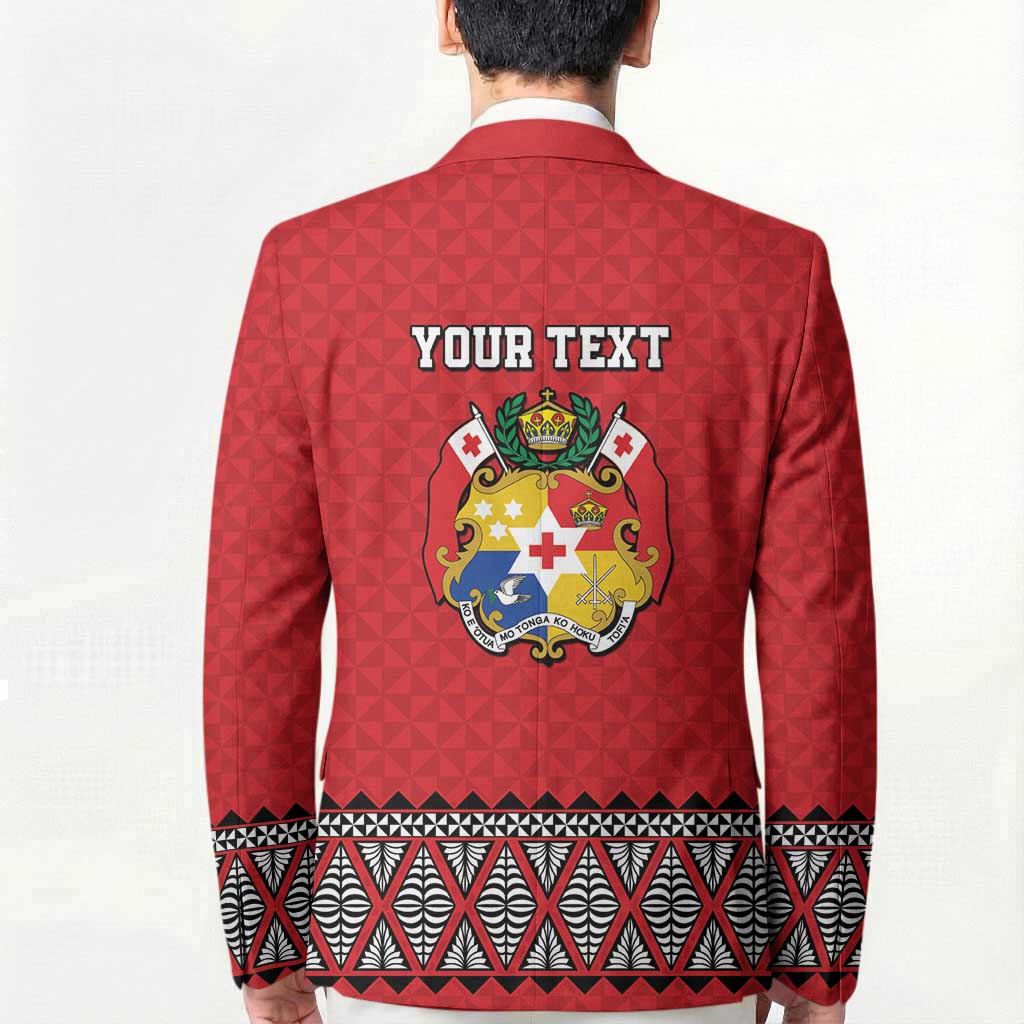 Tonga Heart Tribal Personalised Blazer Polynesian Patterns