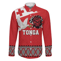 Tonga Heart Tribal Personalised Family Matching Mermaid Dress and Hawaiian Shirt Polynesian Patterns