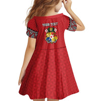 Tonga Heart Tribal Personalised Family Matching Summer Maxi Dress and Hawaiian Shirt Polynesian Patterns
