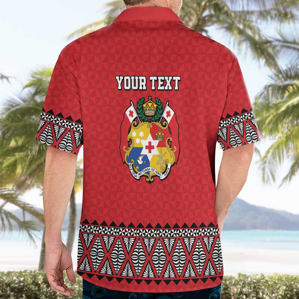 Tonga Heart Tribal Personalised Hawaiian Shirt Polynesian Patterns