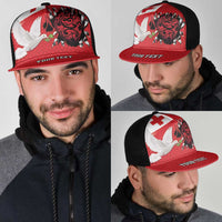 Tonga Heart Tribal Personalised Mesh Trucker Cap Polynesian Patterns
