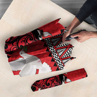 Tonga Heart Tribal Personalised Umbrella Polynesian Patterns LT9 - Polynesian Pride