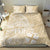 Custom Indo Fijians Bedding Set Fiji ke Hindustani Polyneisan Paisley Beige Style