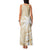 Custom Indo Fijians Family Matching Tank Maxi Dress and Hawaiian Shirt Fiji ke Hindustani Polyneisan Paisley Beige Style
