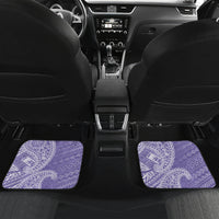 Custom Indo Fijians Car Mats Fiji ke Hindustani Polyneisan Paisley Purple Style