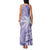 Custom Indo Fijians Family Matching Tank Maxi Dress and Hawaiian Shirt Fiji ke Hindustani Polyneisan Paisley Purple Style